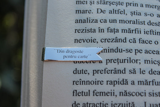 Semn de carte - “Din dragoste pentru carte”